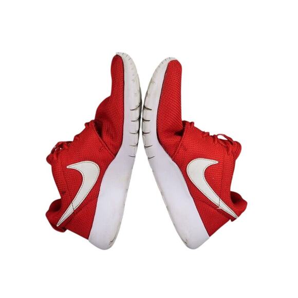 Nike Shoes Kids 7 Sneaker Roshe One Running Athletic Trainer Red White Youth Boy - Picture 8 of 14